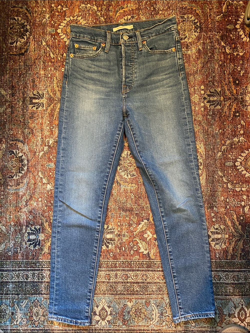 Levi’s Wedgie Skinny Jeans. High-Rise Slim Fit. Size 26. - Picture 5 of 11